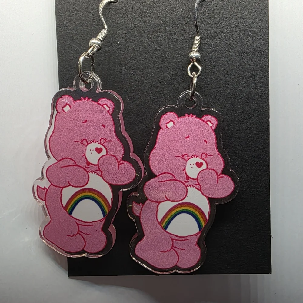 Cheer Bear Care Bears Earrings Handmade Hypoallergenic BUNDLE‎ & OFFER to Save